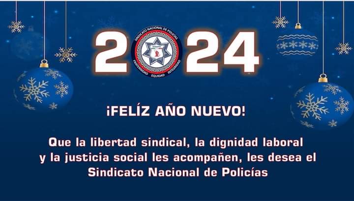 Nuestros mejores deseos en 2024 para los trabajadores policiales de México y América Latina

¡¡Feliz Año Nuevo compañeros!!