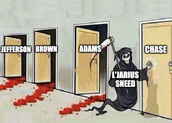 Arrowhead_Adam's tweet photo. L'Jarius Sneed Season Recap: https://t.co/sggyPRRW8O