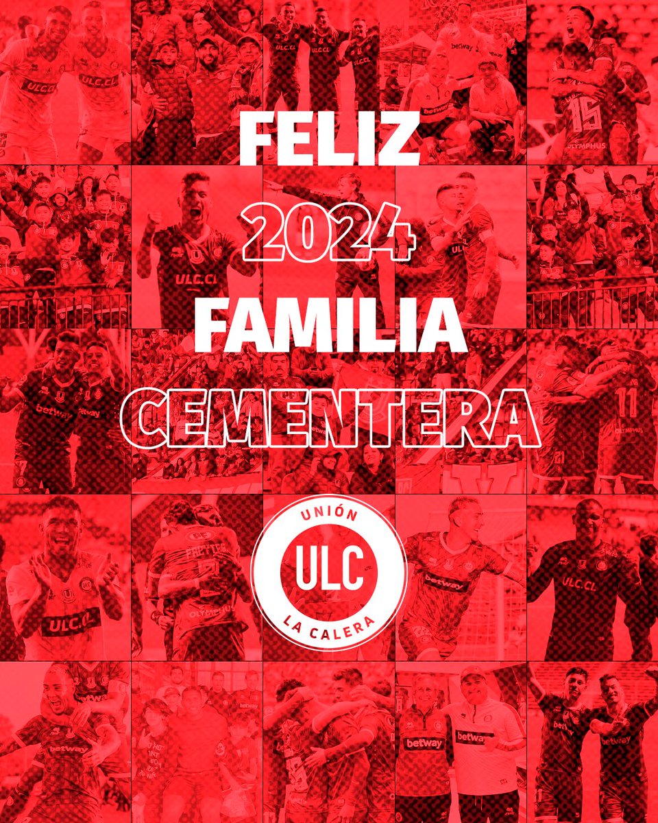 ¡Feliz 2024, Familia Cementera! 🥂 Vamos por un nuevo año con nuevas ilusiones ❤ #VamosCalera #EstiloCalera #VamosRojo #LaCalera #Cementeros #UniónLaCalera #Feliz2024 #FamiliaCementera