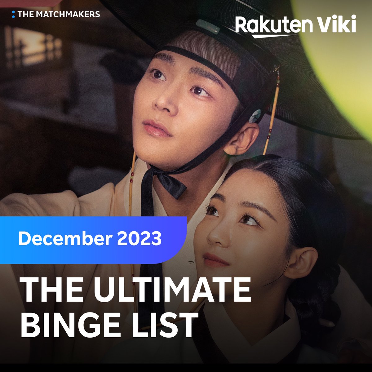 Viki's tweet photo. With the shorter days and the longer nights, December is the perfect time to binge-watch a new drama. Lucky for you, we have a whole list of recently wrapped dramas ready to be added to your #BingeList! 👀🎭😍
Watch all these amazing dramas and more now, on #Viki! https://t.co/t0CX37p9BH