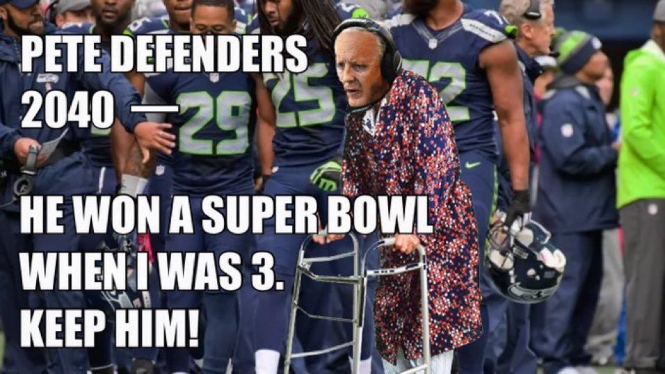 Time for Pete to go. The game has passed him by. These are good players that are coached badly. 

And to lose your last home game of the year to virtually clinch a playoff spot is completely unacceptable. #retirePete #GoHawks