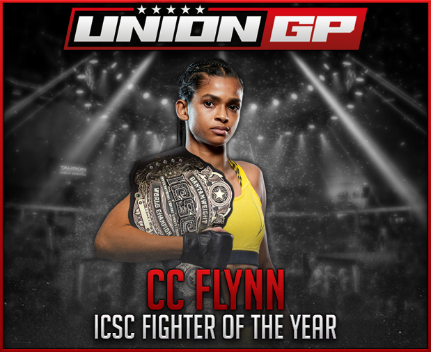 Union_GP's tweet image. With the establishment of the International Combat Sports Council, we present the ICSC Fighter of the Year Award, for the best overall fighter spanning all three branches (Union GP, Ryūjin FC, and Everest MMA).

The 2023 ICSC Fighter of the Year Award goes to CC Flynn!