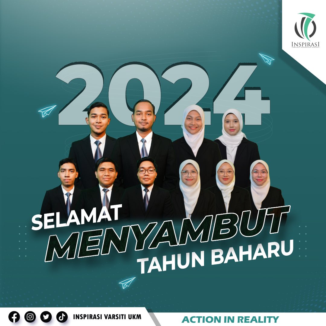 InspirasiV's tweet photo. ⚜️ [ SELAMAT MENYAMBUT TAHUN BAHARU 2024 ] ⚜️

Semoga tahun 2024 menjadi titik perubahan bagi diri kita menjadi lebih bermanfaat kepada diri, keluarga dan masyarakat.

"Inspirasi Proaktif &amp; Profesional"

#TahunBaharu2024 #UKM
#KitaGengInspi #Inspipro
#SiswaUKM #UniversitiWatan https://t.co/APE2rXECJU
