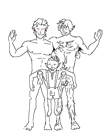 jokerstarion's tweet photo. #astarion and #gortash hanging out with Dorrich Manne https://t.co/FvihoIsXlU