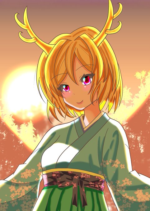 初日の出#東方Project #吉弔八千慧 