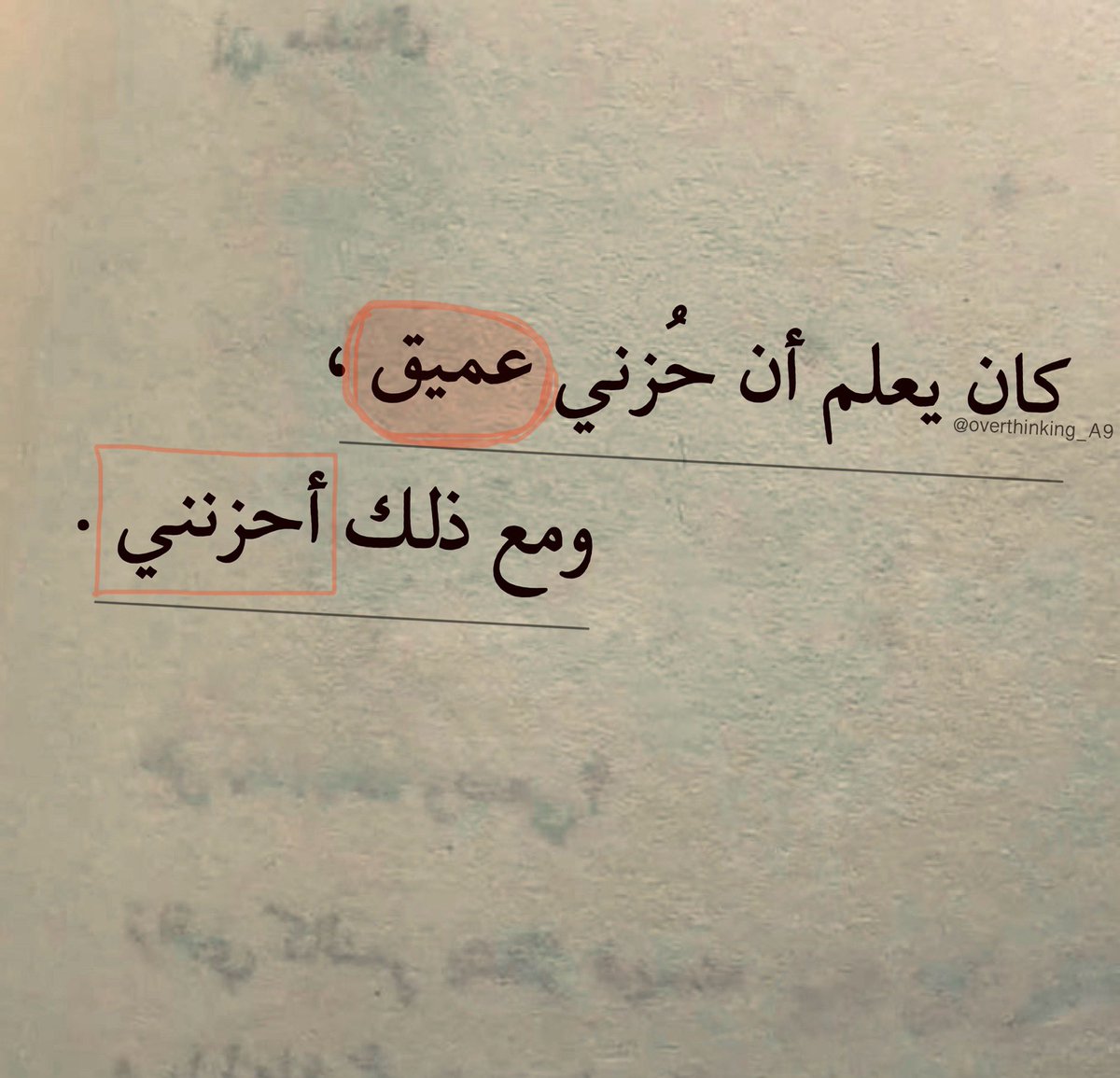 Overthinking_A9's tweet photo. "ومع ذلك أحزنني." https://t.co/WDXZINsbMd