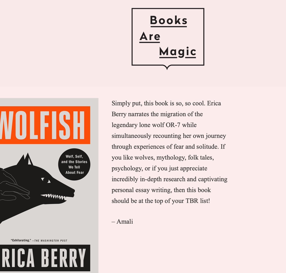 This year I published A BOOK and it's a challenge to sum up but I'm so proud of its many-tentacled being  (<a href="/booksaremagicbk/">Books Are Magic</a> just put it on a list of books that deserve MORE READERS).  Signed copies: powells.com/book/wolfish-9…

 I also published some essays I'm really proud of 🧵:
