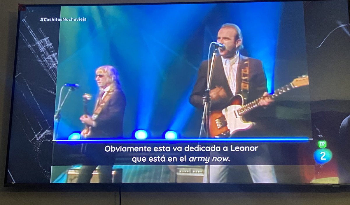 TirodeGraciah's tweet photo. A Santiago Abascal no le dedican In the army Now.
Por lo que sea.
#CachitosNochevieja https://t.co/mKJClUcAHF