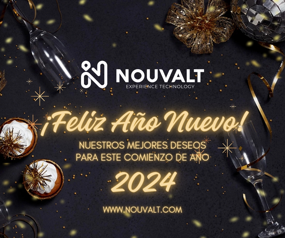 Nouvalt_tech's tweet photo. Por otro año mas de éxitos, metas y crecimiento. A todos nuestros clientes, colaboradores, proveedores, aliados, equipo, les deseamos un excelente 2024! 🌌 https://t.co/LqtkcI2qub