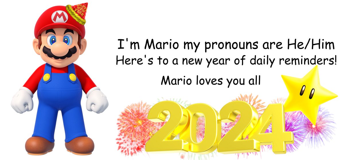 I'm Mario my pronouns are He/Him 🍉 (@mariopronouns) on Twitter photo 