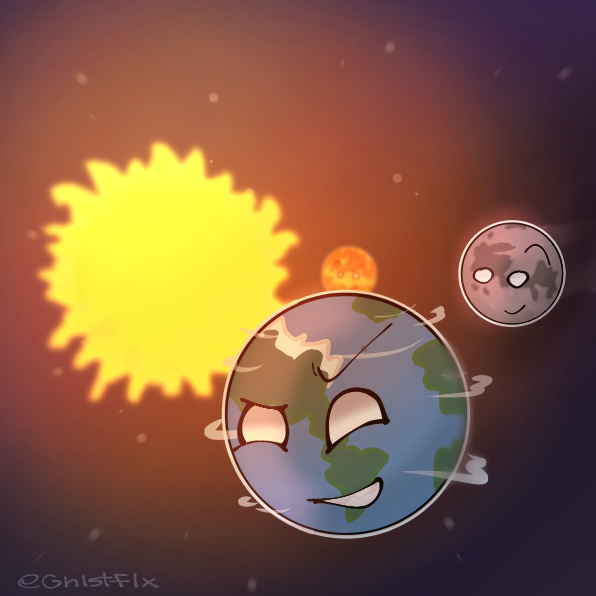 ghlstflx's tweet photo. Feliz año nuevo! 🎉
#solarballsart #solarballs https://t.co/HCRTIp2EtP