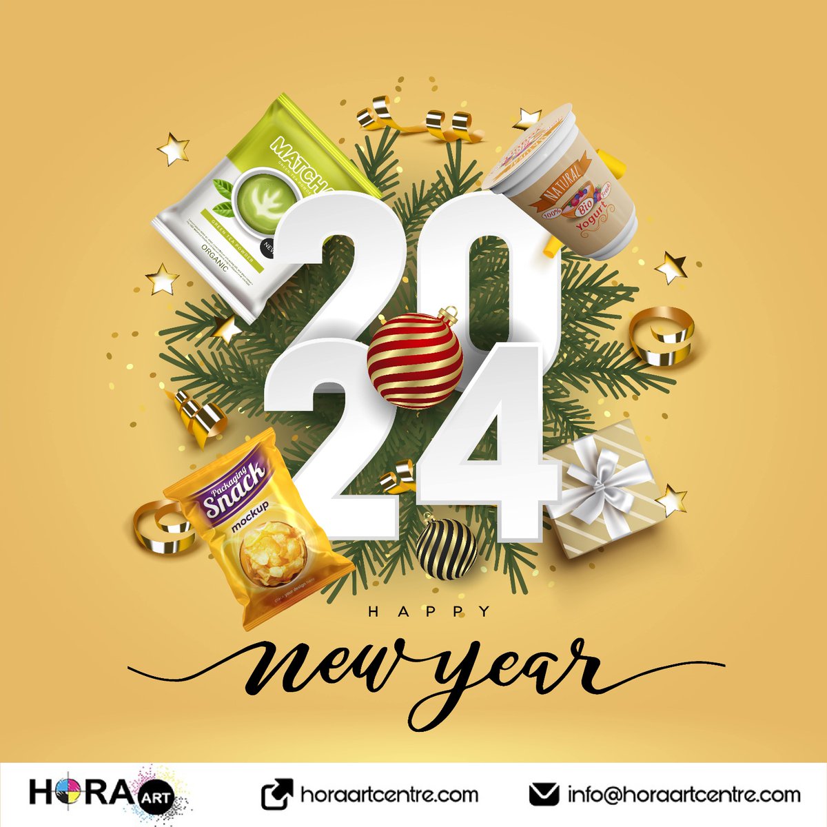 horaartcentre's tweet photo. May every packaging moment be filled with joy and every print tell a story of success! 🎉 Wishing you a vibrant and prosperous New Year from  Horaart ! 🌟 #NewYearCheers #PackagingSuccess #printedjoys #newyear2024 #MonoCartons #LabelsPrinting #TagPrinting https://t.co/kNbQly0Oob