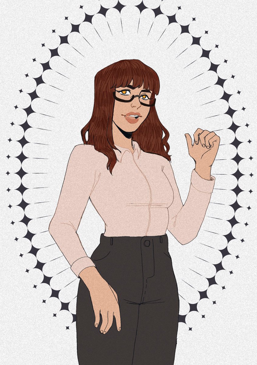 girlsludge's tweet photo. my friends oc, ready to girlboss https://t.co/gNEorQRDny