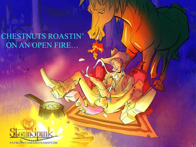 CAMPFIRE 3 Is out tomorrow for  NEW YEAR'S DAY! Meanwhile,  here's Orobas, a pal of the Soggy Bottom<a href="/tag/bigdick"class="tags"><span>#bigdick</span></a><a href="/tag/cock"class="tags"><span>#cock</span></a><a href="/tag/lgbtq"class="tags"><span>#lgbtq</span></a><a href="/tag/nsfw"class="tags"><span>#nsfw</span></a><a href="/tag/hentai"class="tags"><span>#hentai</span></a><a href="/tag/dick"class="tags"><span>#dick</span></a><a href="/tag/bigcock"class="tags"><span>#bigcock</span></a>