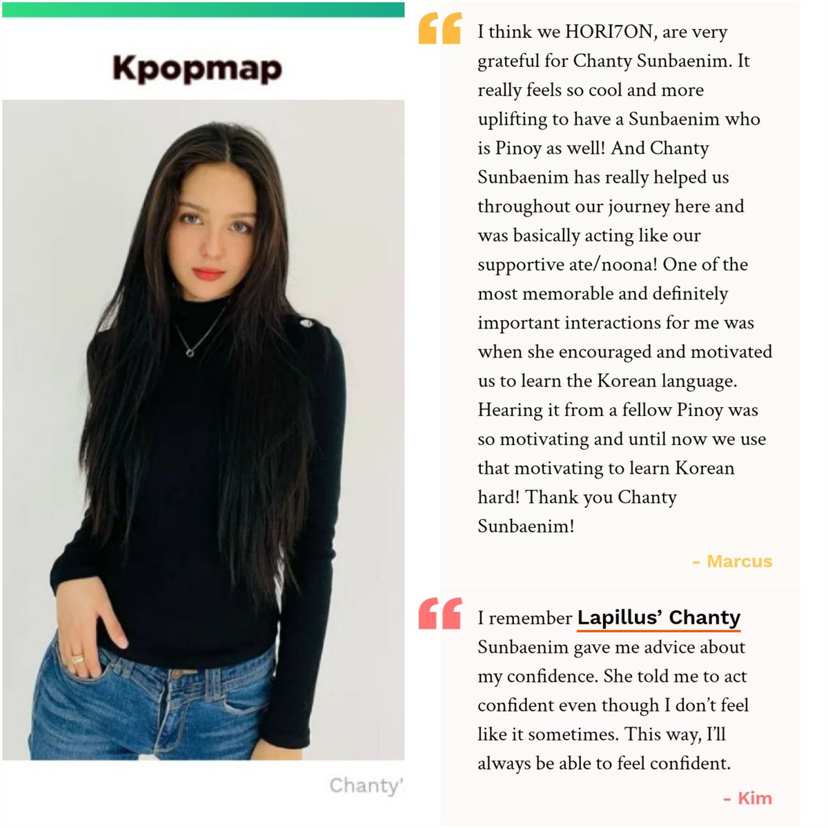 RynAldenese's tweet photo. 📰 20231004 [@Kpopmap]

HORI7ON With Kpopmap "Day In The Life" Interview: Lapillus Chanty's Life Advice &amp; More

Read full article here:
https://t.co/tSCSWmruXu

@offclLapillus
#Lapillus #라필루스 #Chanty #샨티
#MarcusCabais #KimHuatNg
#HORI7ON #kpop #kpopidol https://t.co/5kAReJeAfC