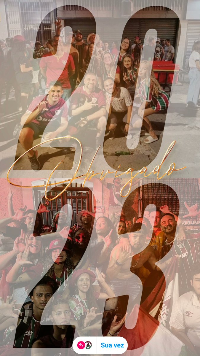 Amigos do Match Tricolor, 2023 foi incrível para o Fluminense! Que em 2024 a alegria continue. Feliz ano novo, com muita saúde, amor e sucesso para todos! 🎉🇭🇺 #AnoNovo #Fluminense #MatchTricolor