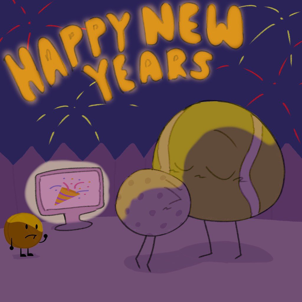 Arch3ops's tweet photo. Happy New Years ! 🎉
#tengolf #tennisballbfb #golfballbfb #tvbfb #coinybfb #bfdi #bfb #tpot #HappyNewYear https://t.co/wLD30nVN4f