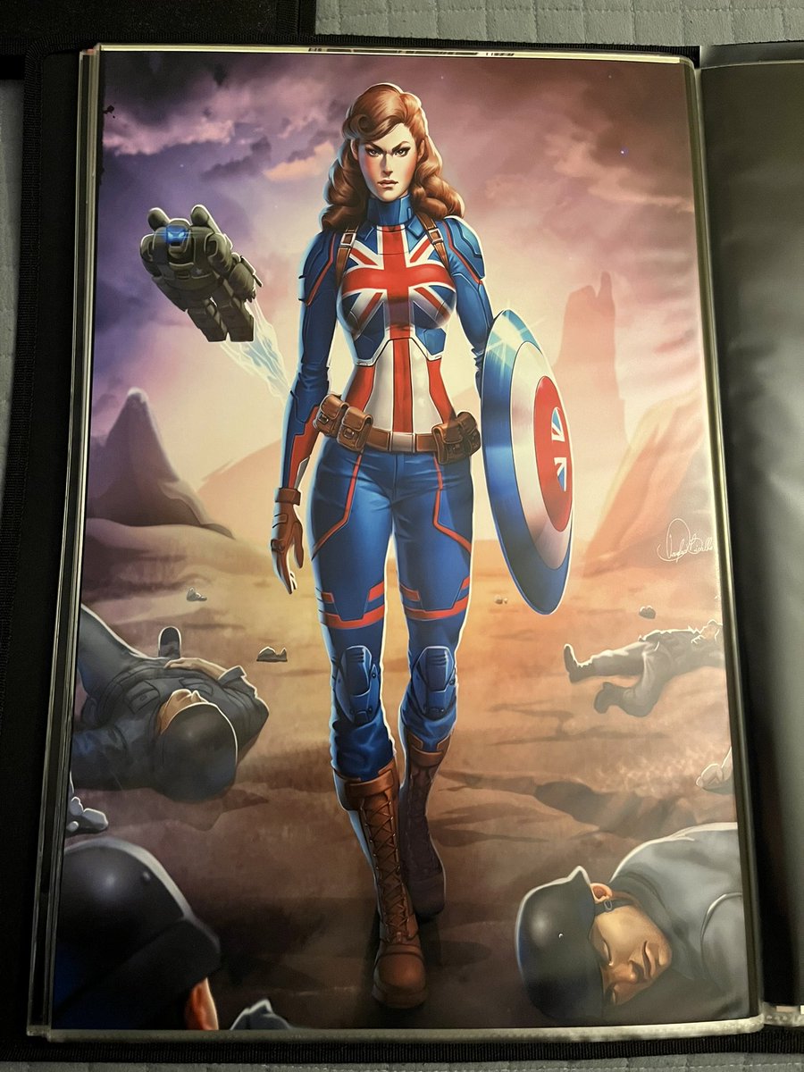 #CaptainCarter print I own! So cool she is!