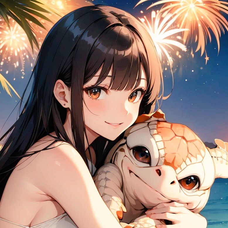 Rrytchi's tweet image. Happy New Year~ 🎉🎉🎉

#Mitai #Miart #vtuber #AIArtwork

Susah bener generate si Heri 🗿