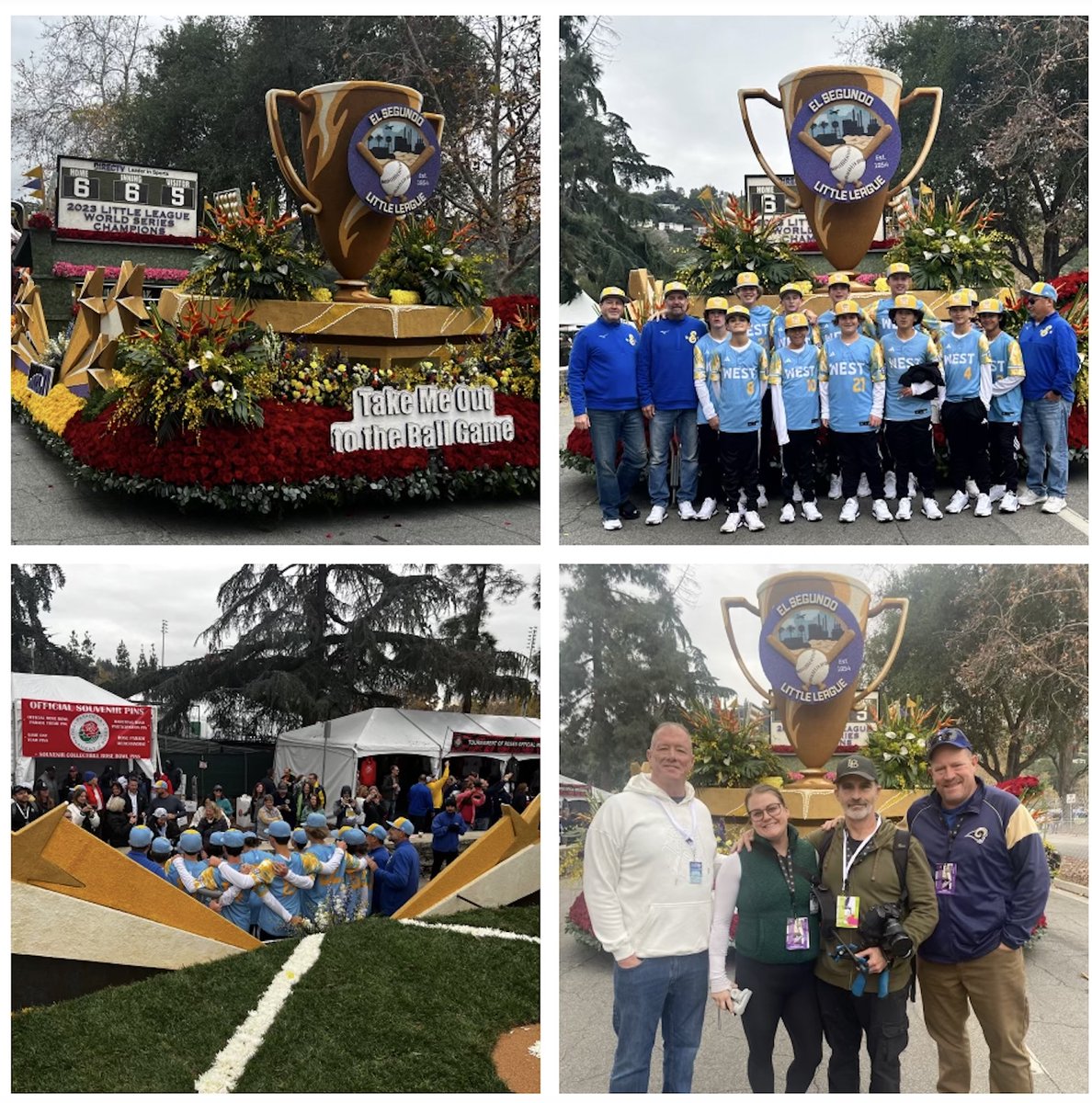#SSDLNews - The LLWS Champion El Segundo Little League Direct TV float is set for the 135th Rose Parade. They are in the prime 36th position, in between Michigan and Alabama and directly following the Budweiser Clydesdales. Follow SSDL on social media. youtube.com/@SSDL/playlists