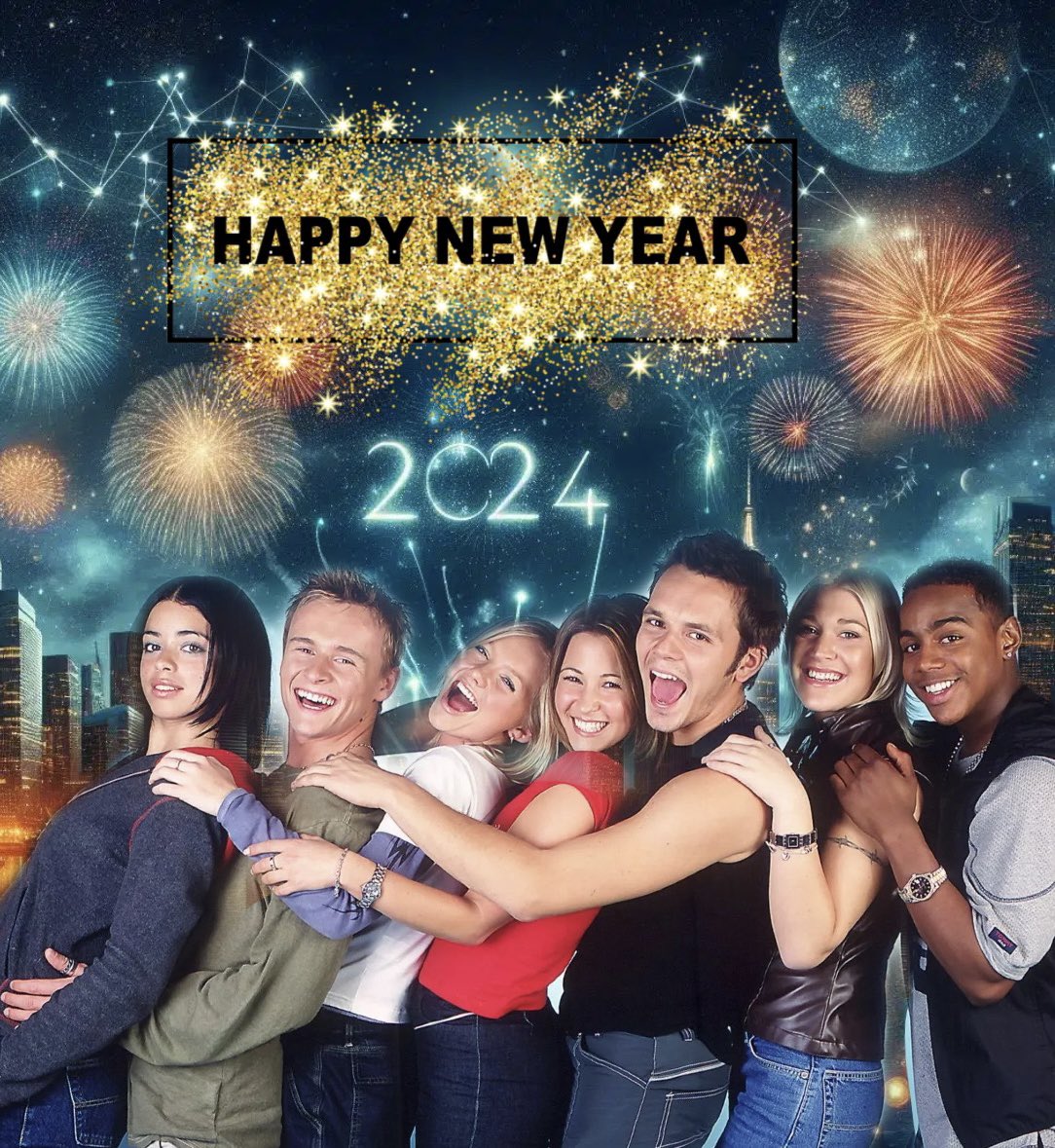 TeamCattermole's tweet photo. Happy New Year!! Hope 2024 brings you luck, positivity and happiness 🫶🥳🙌 https://t.co/yqWvUNpGZQ