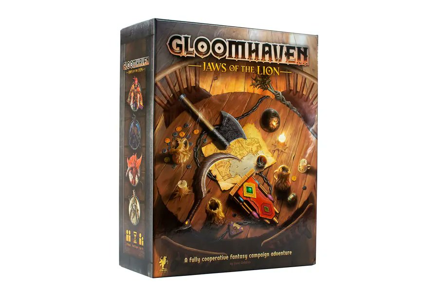 Thank you so much for the Cephalofair Games Gloomhaven: Jaws of The Lion Strategy Boxed Board Game for ages 12 &amp; Up , Brown from Anonymous via Throne. You are Legendary! throne.com/poofthemagician #Wishlist #Throne
