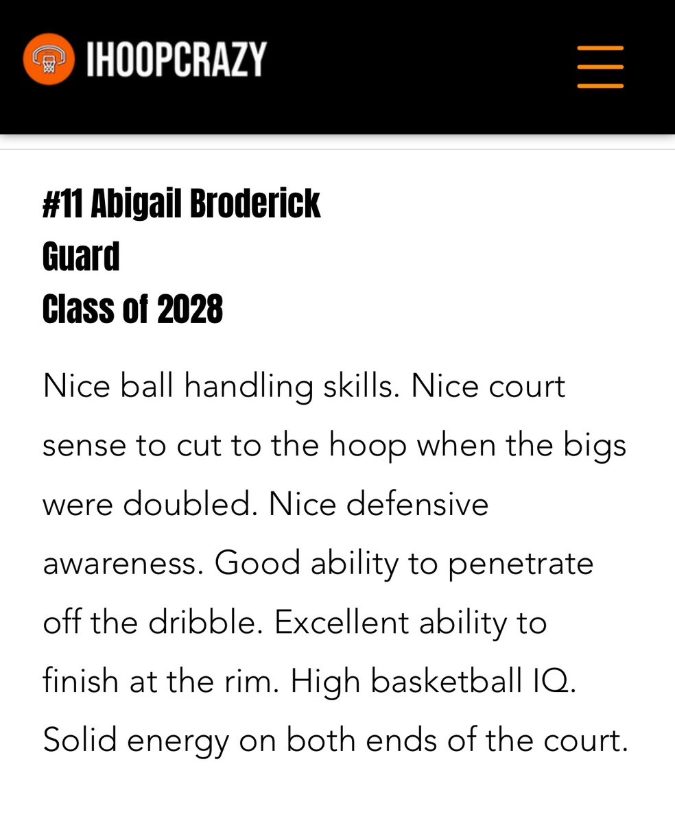 Thank you for the write up <a href="/ihoopcrazy/">ihoopcrazy.com</a>
