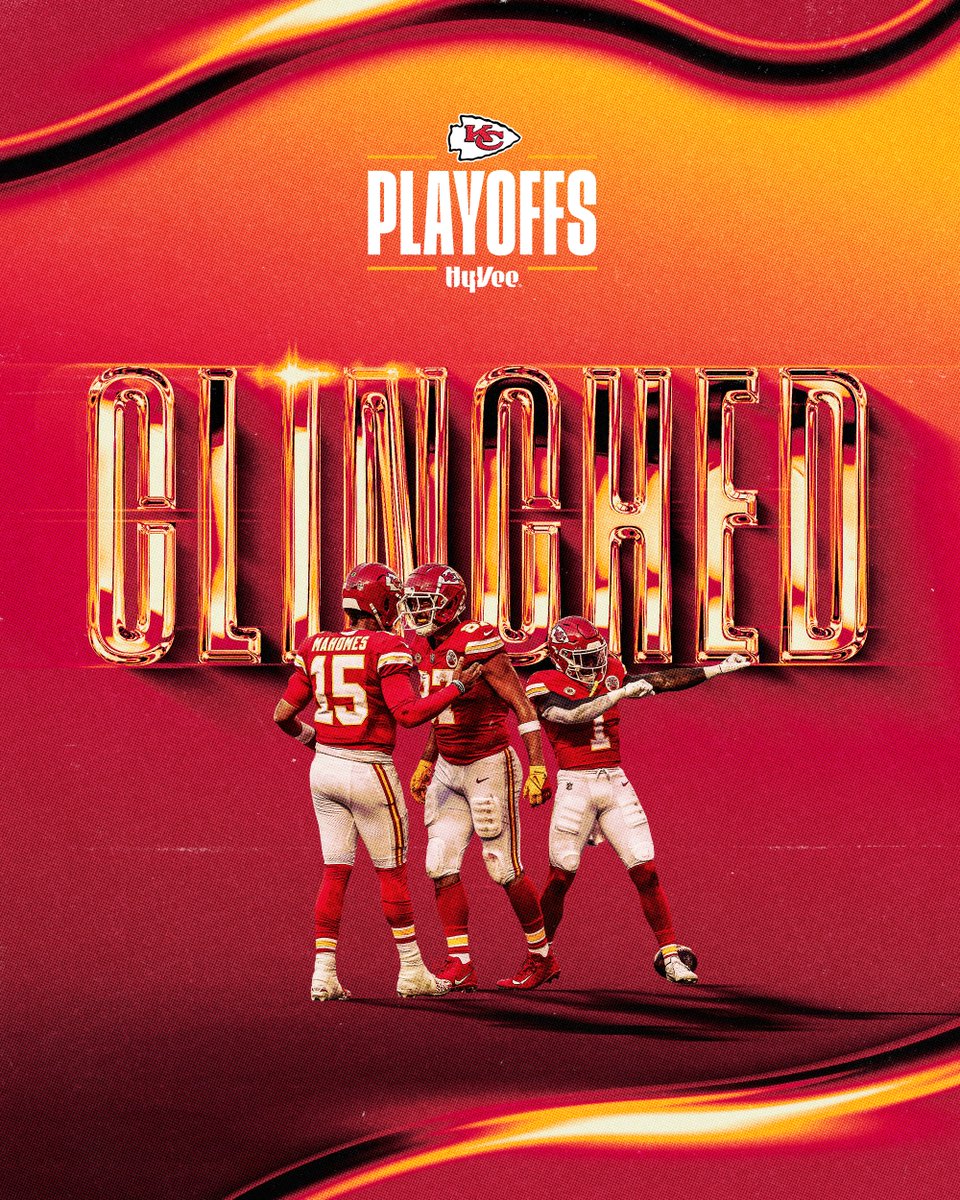 New year, same AFC West Champs 🏆 Goodnight, Chiefs Kingdom!