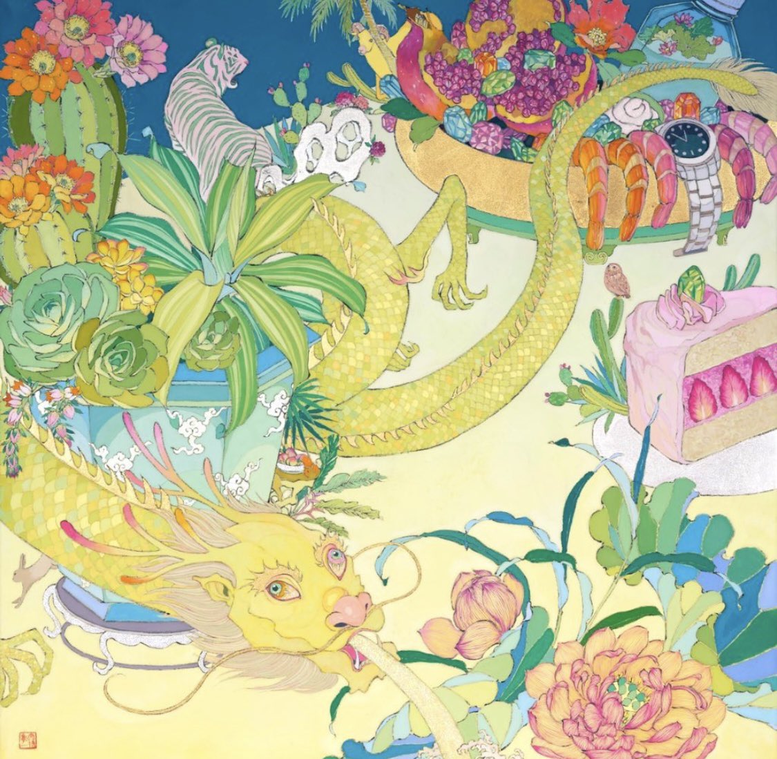 🐉2024🎍
今年も宜しくお願いします🐉🦐🍰