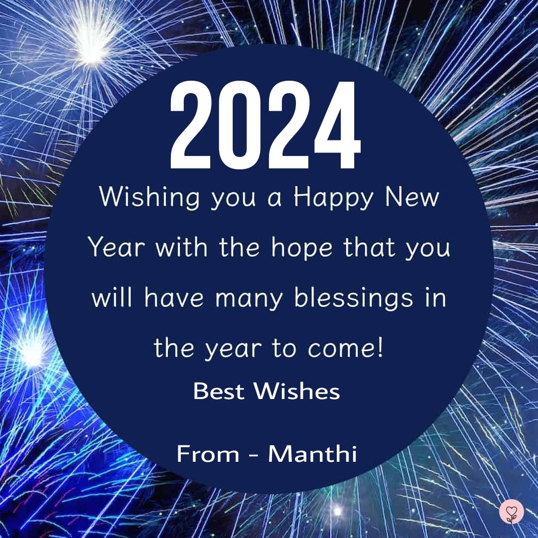 Happy New Year! May the coming year be full of grand adventures and opportunities. Sending you warm wishes for a Happy New Year filled with love and joy. Best wishes for you and your family ❤️🤗