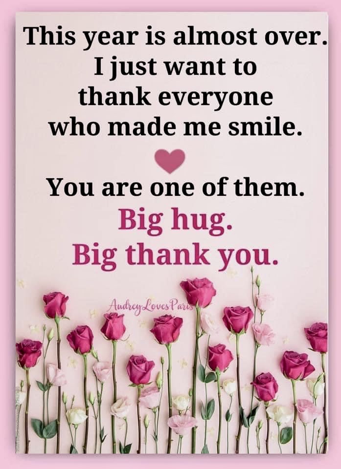 Big thank you. 🌷🌹🌷🌹🌷🤗 #thankyou #smile