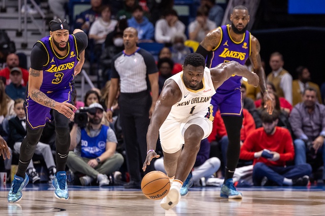 RECAP: #Lakers fall back to .500 with loss to Pelicans to end 2023. lakersnation.com/recap-lakers-f…