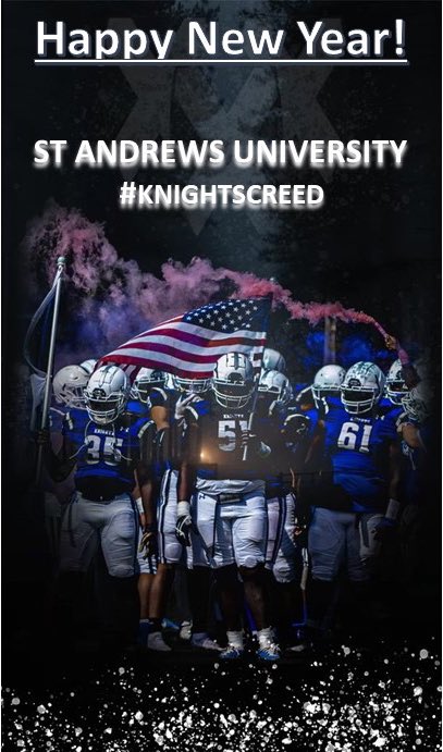 Happy New years!! <a href="/StAndrewsFB/">SAU Football</a> <a href="/chowanfootball/">Chowan Football</a>