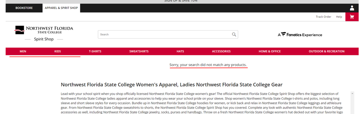 cpexploring's tweet photo. @nwfstatecollege I find this interesting. Are women not allowed a category or products tailored to them? https://t.co/nrvgwZTKjY