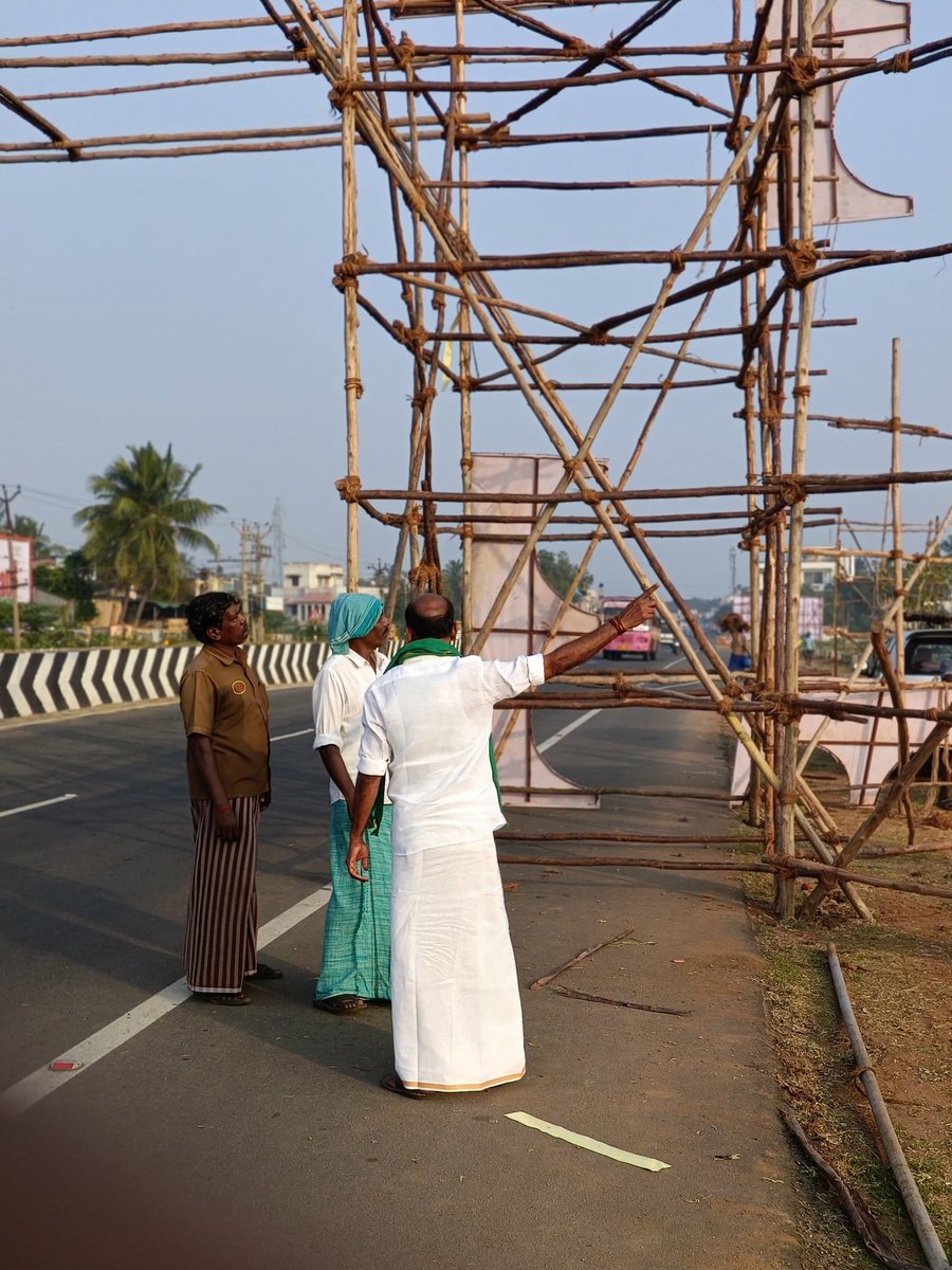 POONDIVENKATESH's tweet photo. பிரதமர் வருகைக்காக வரவேற்பு பணியில் இன்று https://t.co/vAKoFJq2Ib