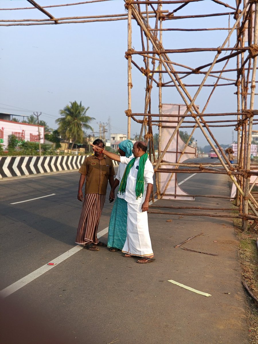 POONDIVENKATESH's tweet photo. பிரதமர் வருகைக்காக வரவேற்பு பணியில் இன்று https://t.co/vAKoFJq2Ib