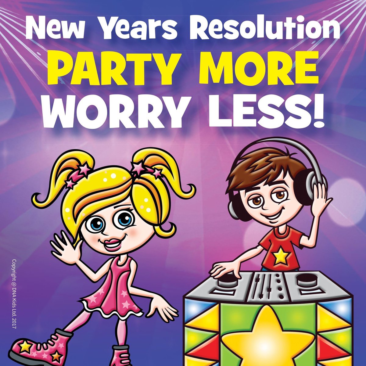 YES to this! 🎉 Have you thought of your new years resolution yet? #newyearresolution #newyearresolution2024 #party #partyanimal #kidsparties #dnakids