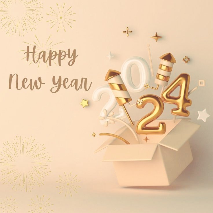 XieLi's tweet photo. Wishing you a Happy New Year 2024 filled with LOVE, JOY and all the SUCCESS you deserve...🙏😇😇🙏🎉🎉🎉❤️❤️❤️
#NewYear2024
#thanksLORD
#thanksGOD
#01012024 https://t.co/Osd6uwTMlP