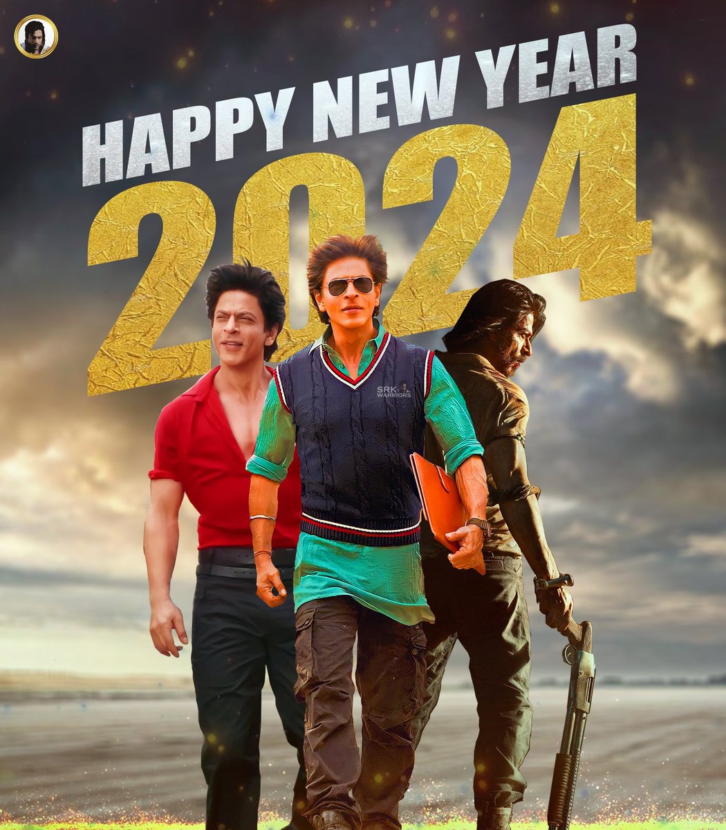 Wishing A #HappyNewYear To THE King @iamsrk & All World SRKians. We had the best year ever with  #Pathaan #Jawan & #Dunki and let’s continue celebrating #NewYearWithDunki ❤️

DUNKI All TIME BLOCKBUSTER 
 
#ShahRukhKhan #SRK #Puri #Odisha #HappyNewYear2024 #Dunki @RedChilliesEnt…