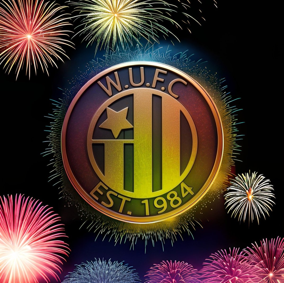 Happy New Year Woodies! Wishing you all a great 2024 on &amp; off the pitch! 

#40YearsOfWoodies