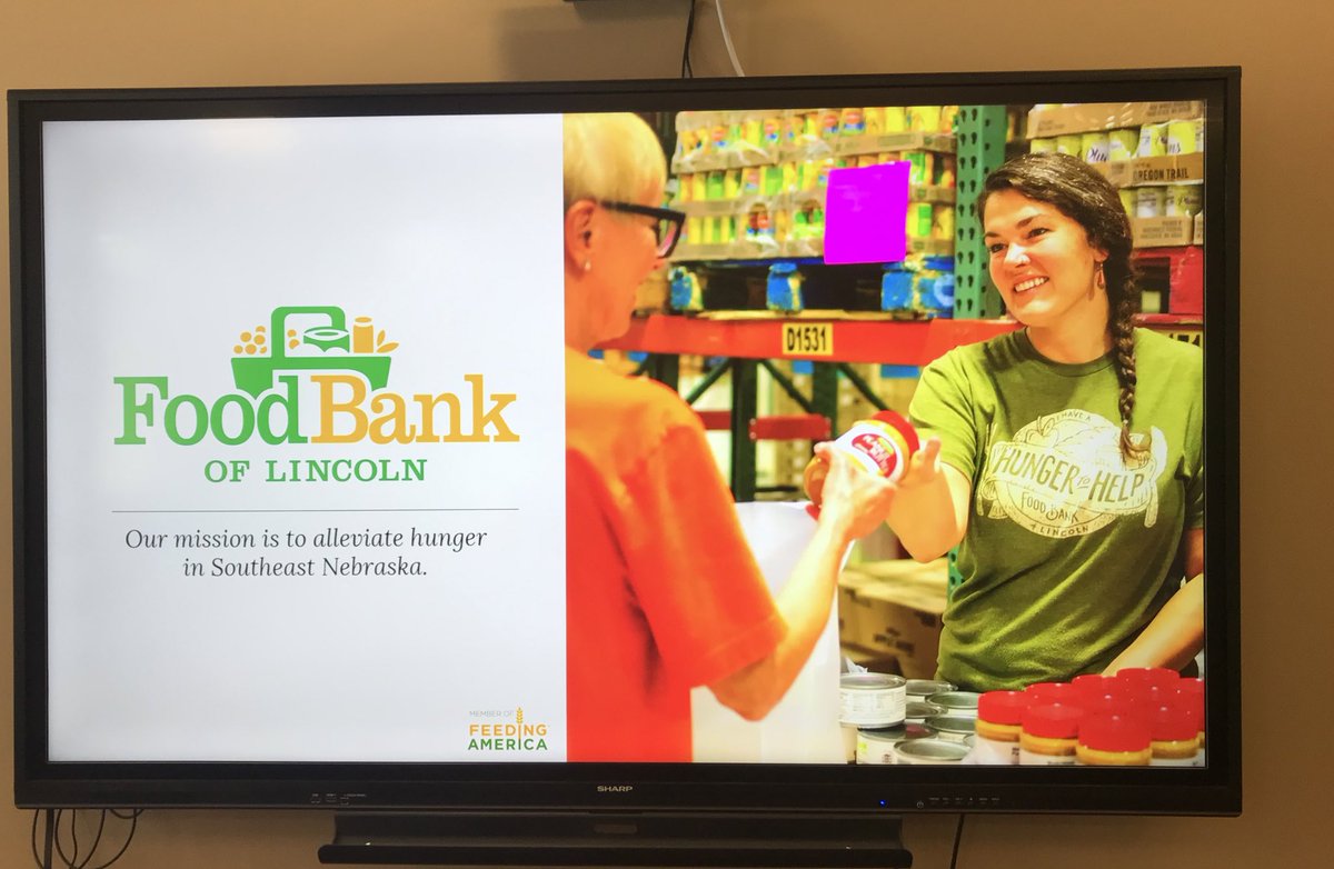 Mr. Jason Pauling from <a href="/FoodBankLincoln/">Food Bank of Lincoln</a> stopped by our <a href="/WahooKiwanis/">Wahoo Area Kiwanis</a> meeting to share about the Vision and Mission of the food bank! They’re doing some great work for the people of Southeast Nebraska! #KidsNeedKiwanis