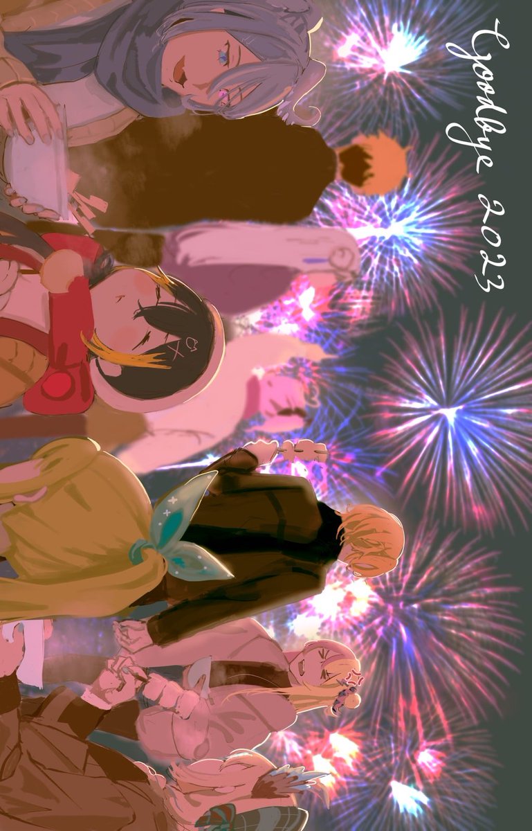 2023 was bittersweet but we gained new memories along the way. My 2023 filled with laughs and tears with Niji

I'm very excited for 2024! Happy new year!🥳

#PomuPaint #PetraArt #pendorART #Palouette #NIJISANJI_EN