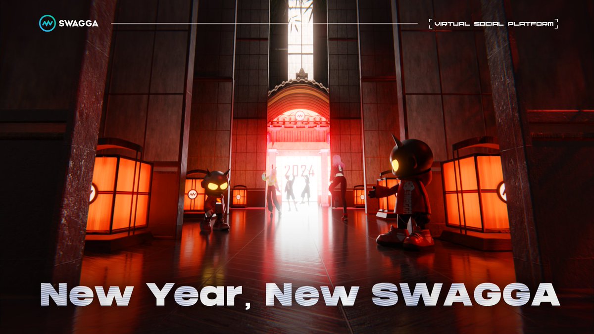 🚀🚀Happy New Year🎊🎊

🎇Get ready for a fantastic 2024 with SWAGGA  - Your brand-new Virtual Social Platform! 

🦾Let's make it a year of limitless connections, endless excitement, and boundless possibilities!

#SWAGGA #Web3 #HappyNewYear #HappyNewYear2024