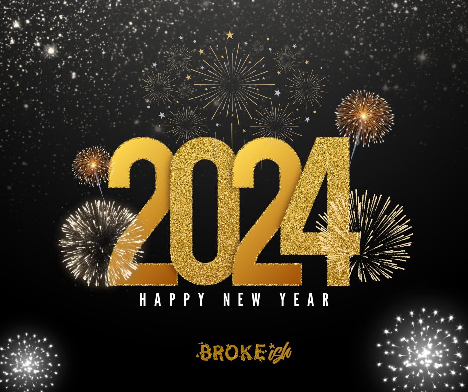 Happy New Year from Amber and Erika of Broke-ish!