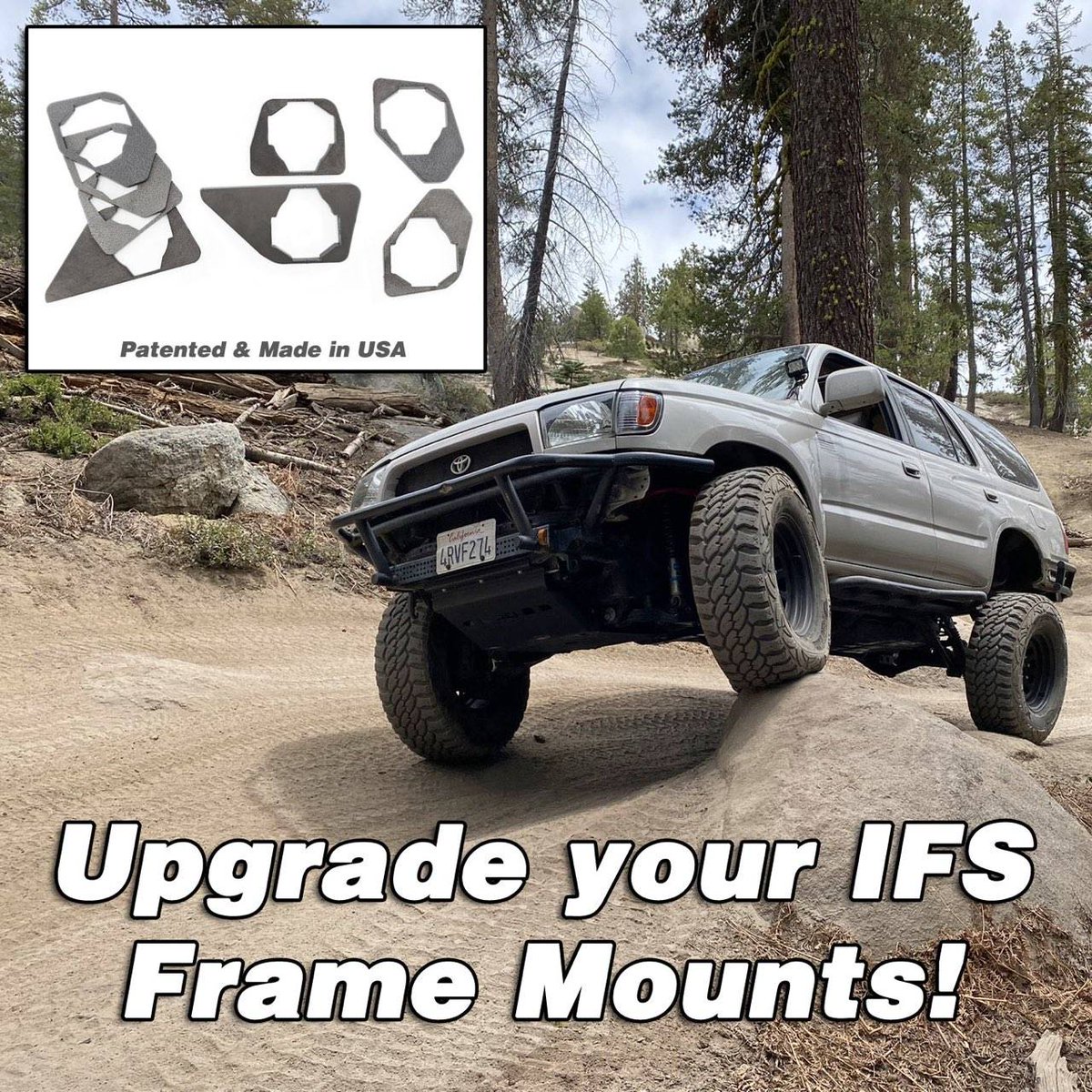 New part drop for the new year! Available on the site now is our Lower Control Arm Frame Brace Kit for the 1st gen Tacoma and 3rd gen 4 Runner!

#marlincrawler #Toyotausa #Tacoma #4runner #4x4offroad #offroading #overlanding #overland #overlander #overlandbound #overlandlife #4x4