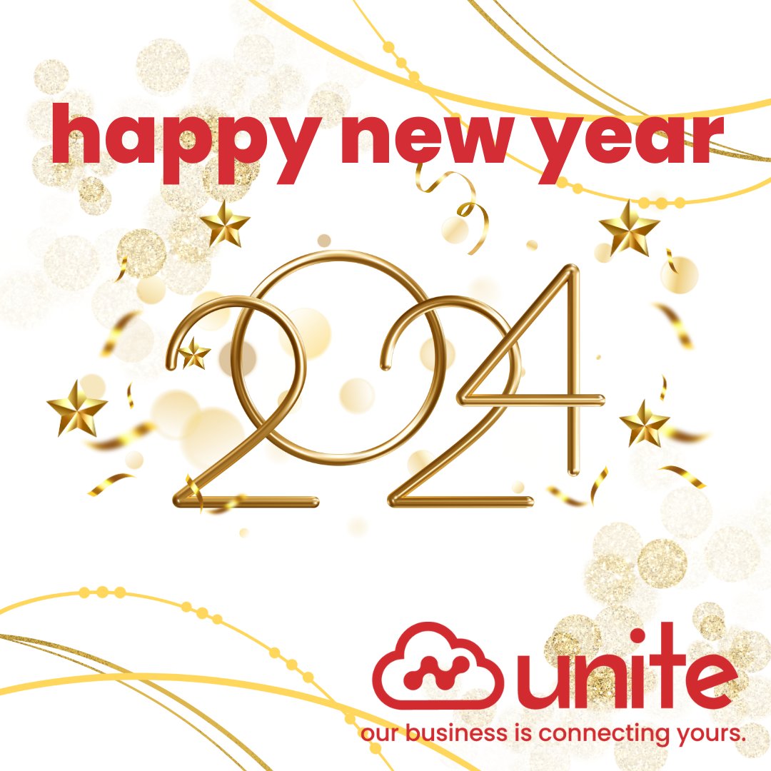 UniteMe's tweet photo. Happy New Year! May each day be filled with positivity and endless possibilities. Team Unite

#unite #unitecommunications #telecommunications #hostedpbx #smallbusinesscanada #newyear2024 https://t.co/al2JSXyKqZ