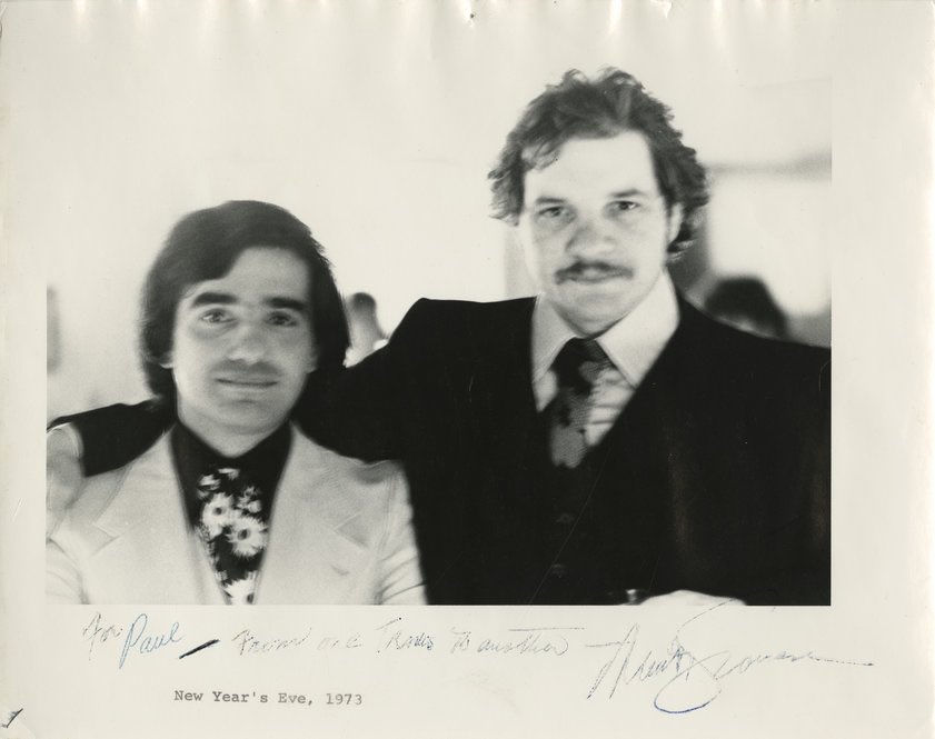 pipoteiga's tweet photo. Martin Scorsese e Paul Schrader na Véspera de Ano Novo, há 50 anos

Na inscrição escrita por Scorsese: “Para Paul, de um Travis para outro.” https://t.co/RPcugVMZWX