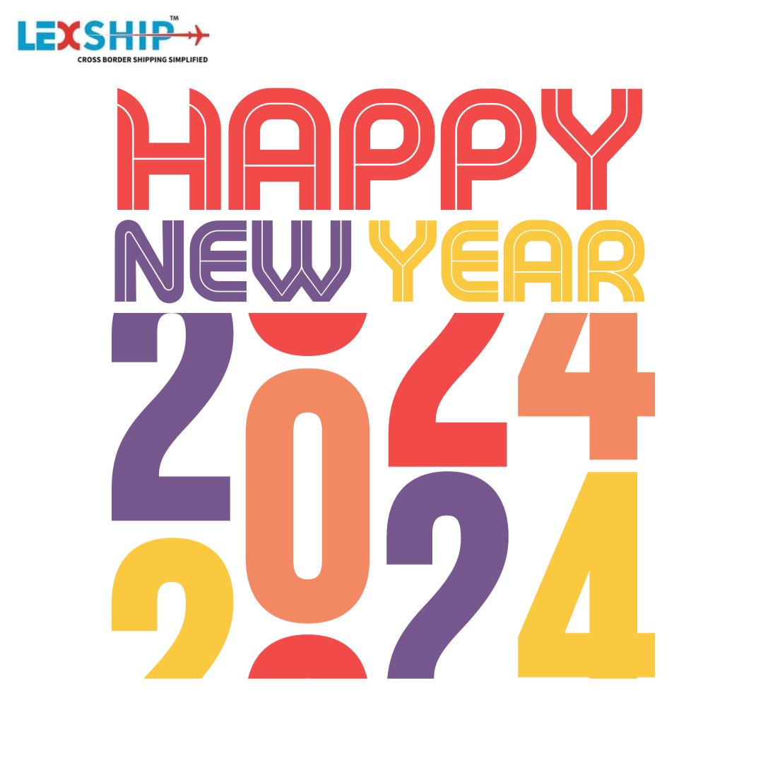 lexvyu's tweet photo. Wishing everyone a great #2024. Year filled with prosperity , happiness and gratitude 
#HappyNewYear #lexship #crossbordercommere https://t.co/0sUjxnC9WN
