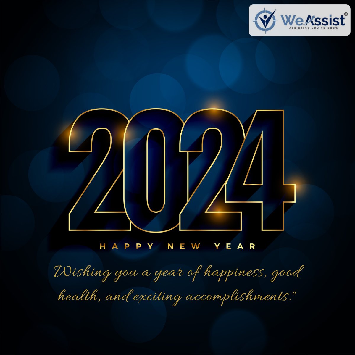 ✨Happy New Year!✨

May the new year bring you joy and success! Wishing you a prosperous New Year filled with happiness and new opportunities.

🌍weassistconsultancy.com

#WeAssist #NewYear2024 #HappyNewYear2024 #ToprecRuitmentServices #HumanResourceConsulting #Recruiter