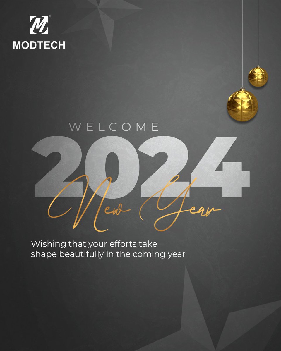 modtechmachines's tweet image. As the calendar turns, may your aspirations bloom into splendid realities. Here&apos;s to a new year filled with beautiful transformations, where your efforts sculpt a canvas of success and joy!

Happy New Year!

#InvestmentCastingSolutions #AutomatedWaxAssemblyCell